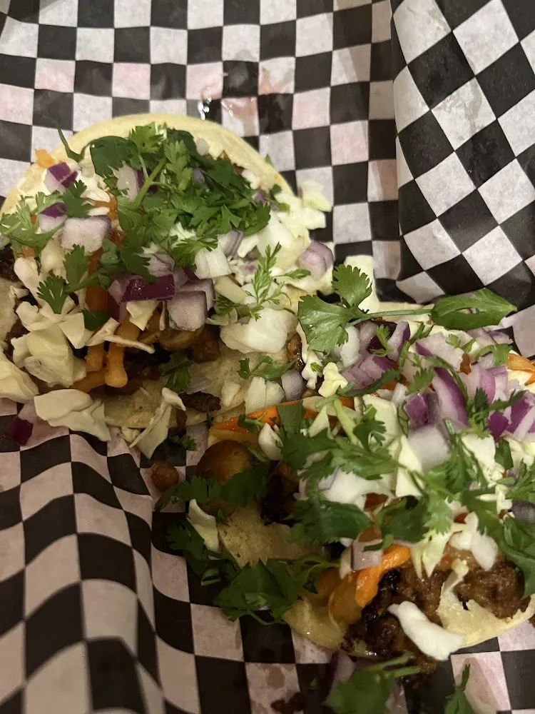Vegan Korean Tacos